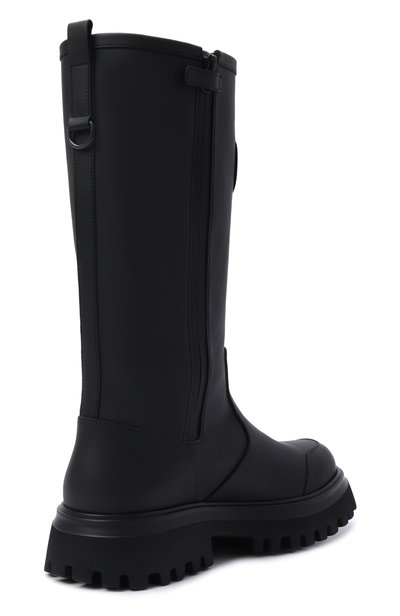 Кожаные сапоги DOLCE & GABBANA, арт. D11436/A3M46_001, фото 3