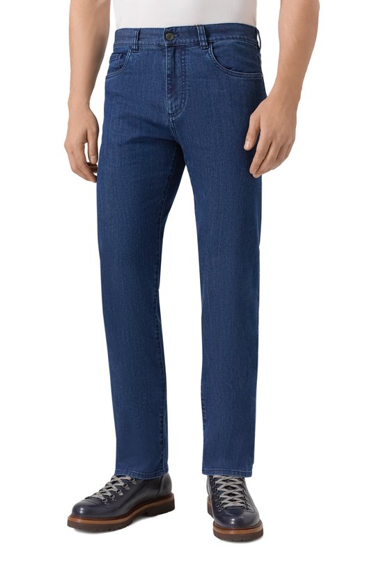 Джинсы Canali 91719/PD00018 Синий  91719/PD00018 Фото 3