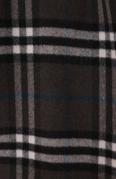 Женское двустороннее пальто BURBERRY черного цвета, арт. 8093827 | Фото 7 (Материал сплава: Проставлено; Рукава: Длинные; Длина (верхняя одежда): До колена; Драгоценные камни: Проставлено; Материал внешний: Шерсть; 1-2-бортные: Однобортные; Стили: Классический)