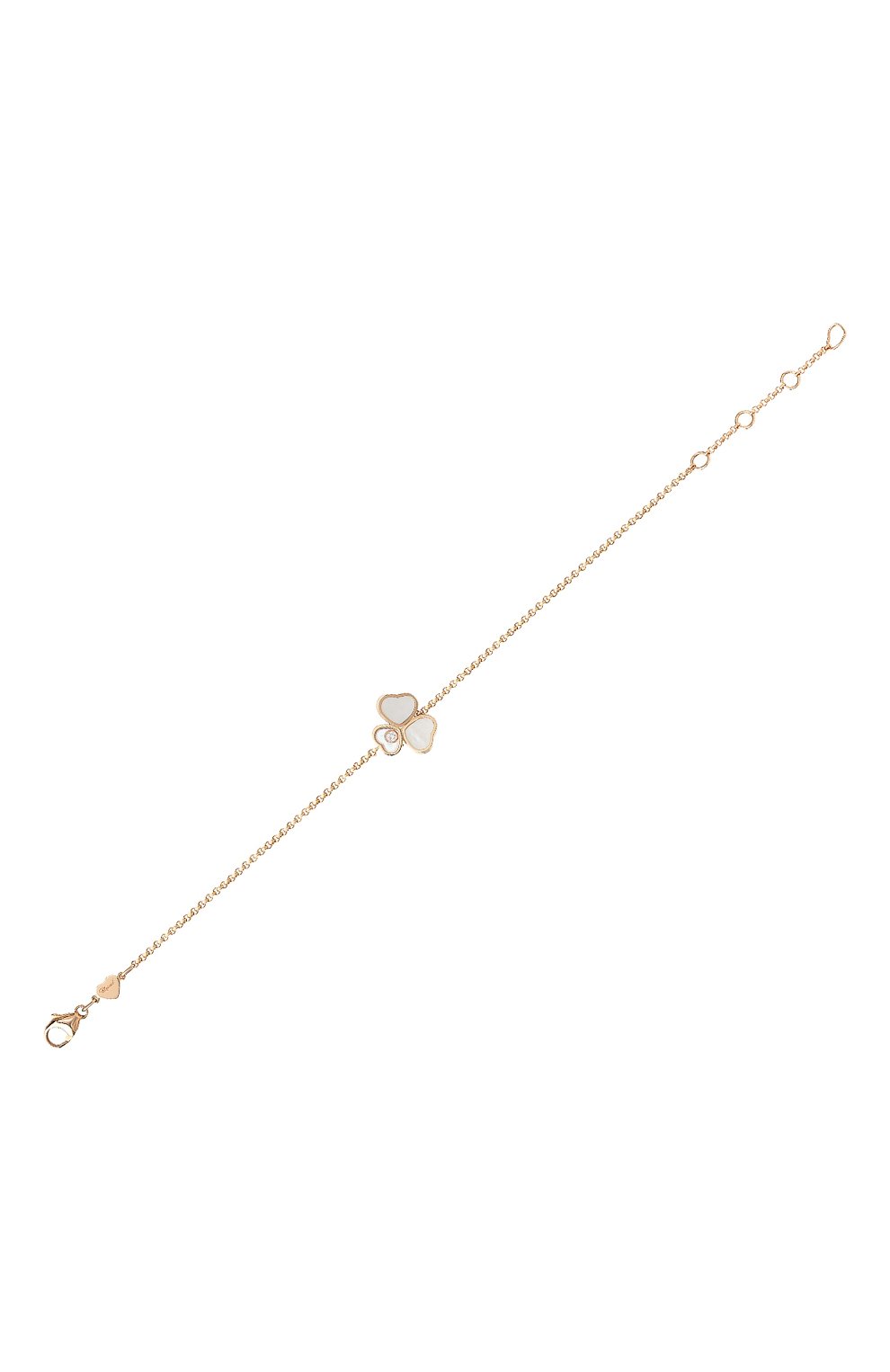 Браслет CHOPARD бесцветного цвета по цене 409500 руб., арт. 85A083-5031, фото 2 Браслет CHOPARD, арт. 85A083-5031, фото 2