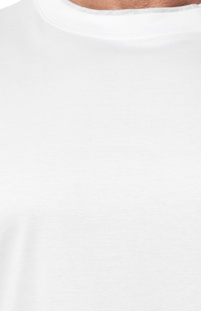 Хлопковая футболка BRUNELLO CUCINELLI, арт. M0B137427W, фото 5