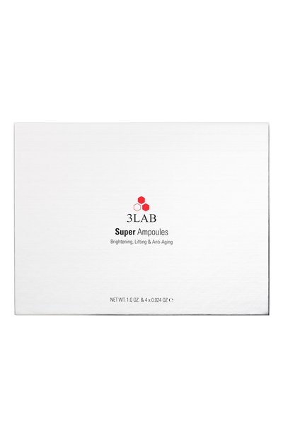 Женская двухкомпонентная антивозрастная сыворотка для лица super ampoules 3LAB, арт. 0686768002747