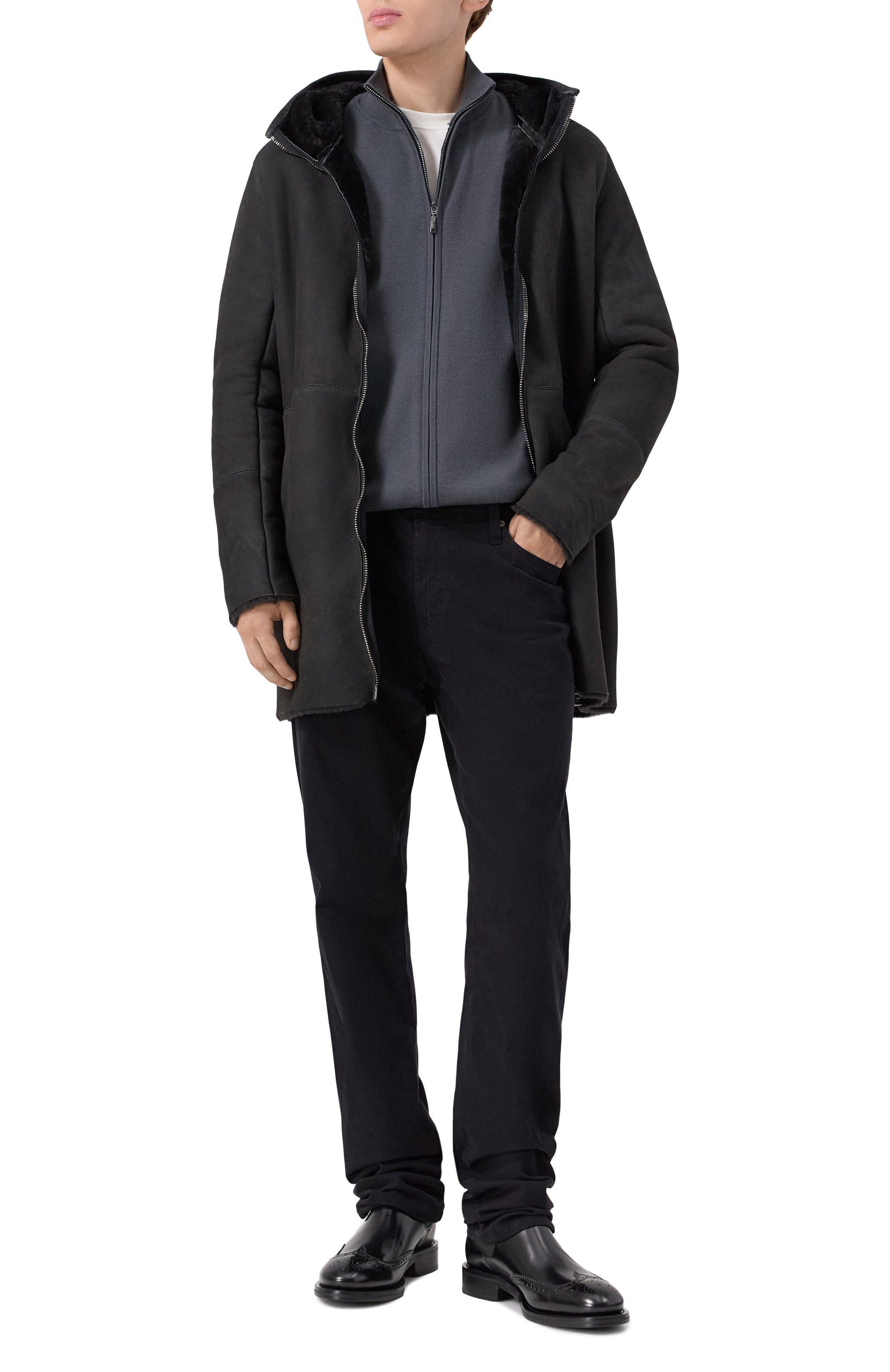 Кожаные челси DSQUARED2, арт. ABM015624900001/43-5, фото 2