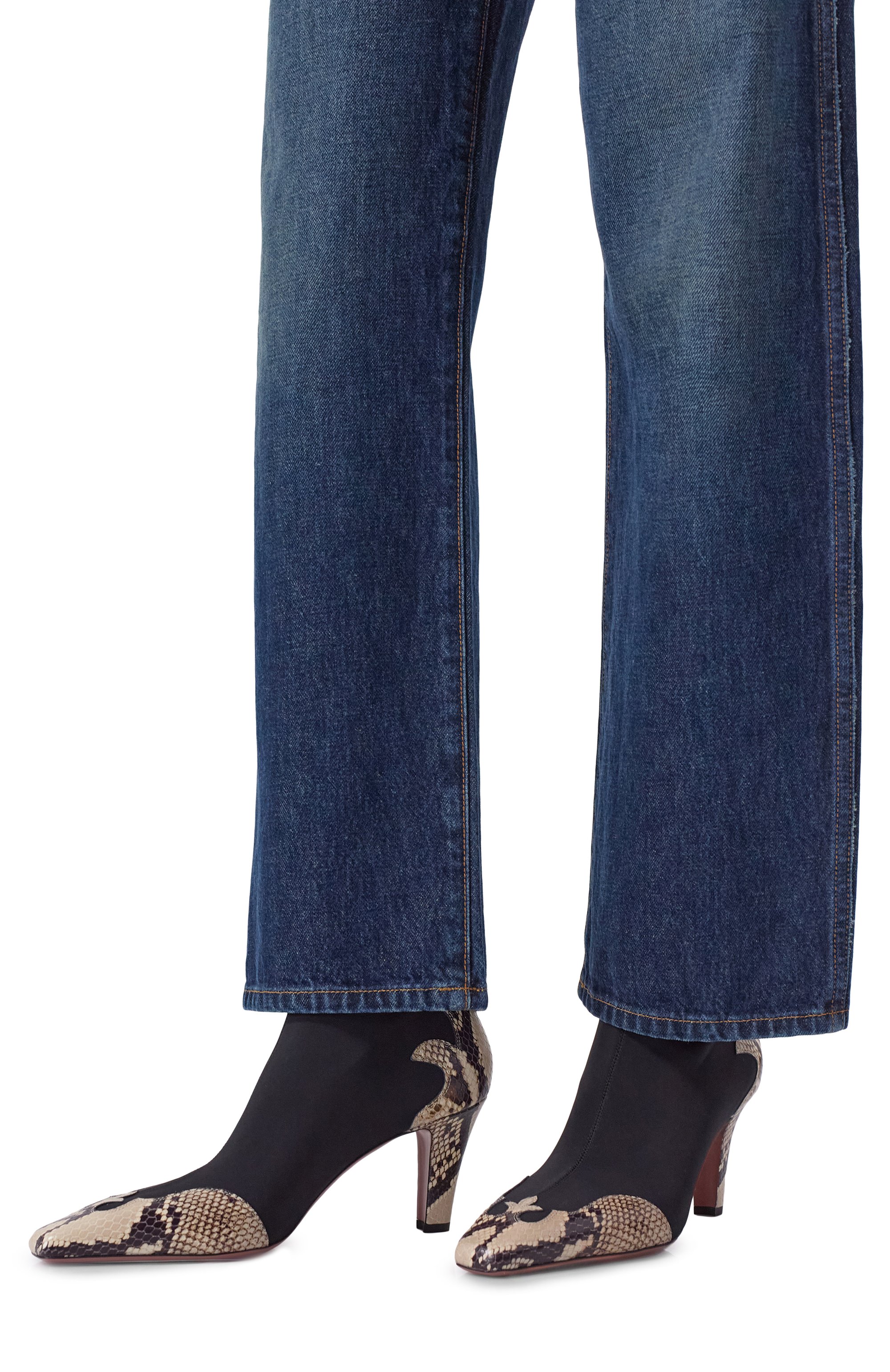 Комбинированные ботильоны belle western 75 PARIS TEXAS, арт. PX1562/XPTMI, фото 2