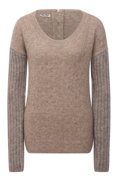 Шерстяной свитер MIU MIU, арт. MML507-1ZR9-F0627, фото 1