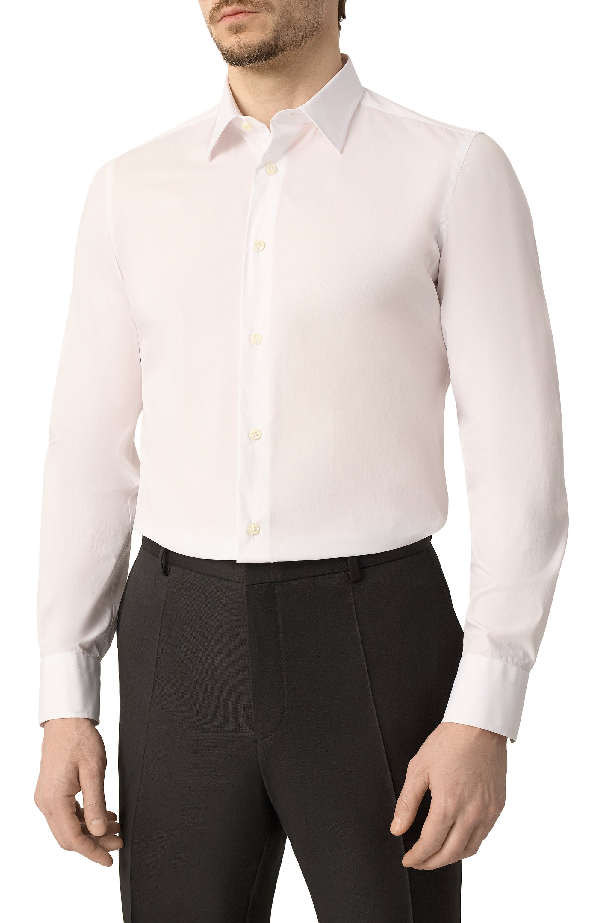 Хлопковая сорочка GIAMPAOLO, арт. 908/41265, фото 3