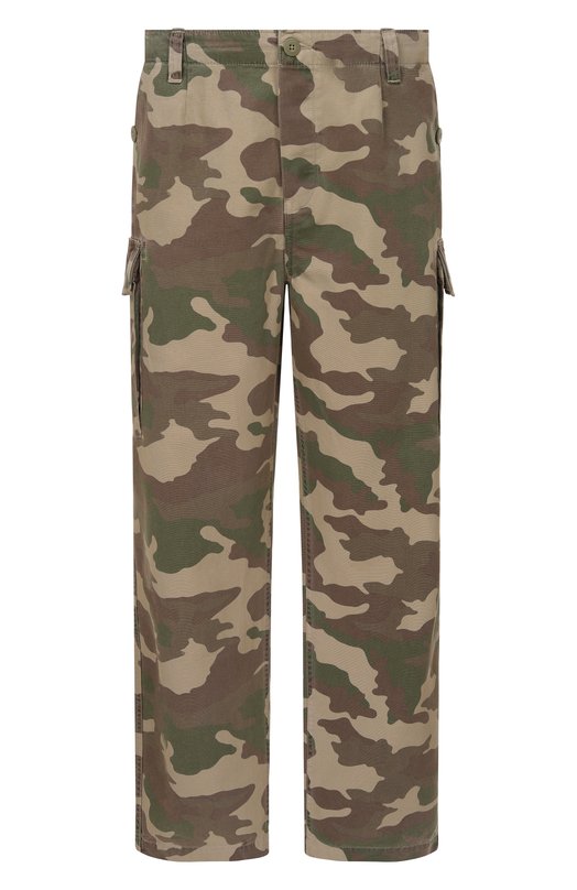 Хлопковые брюки-карго Aeronautica Militare PA1713UCT04296 Хаки PA1713UCT04296