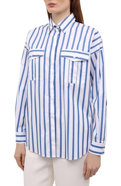 Хлопковая рубашка BOSS, арт. 50448821, фото 3