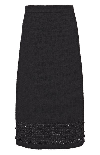 Женская шерстяная юбка VALENTINO, арт. 8B3RAEE5/9VM