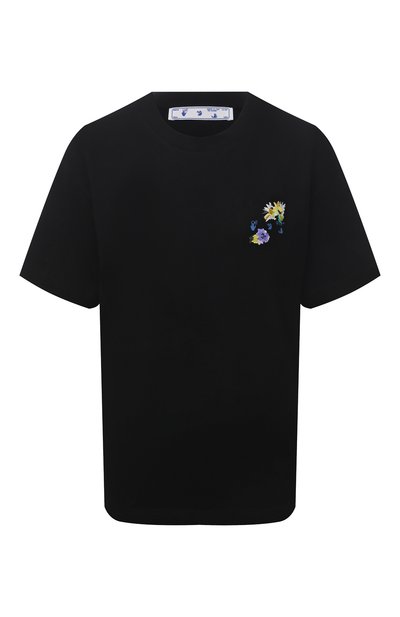 Женская хлопковая футболка OFF-WHITE, арт. 0WAA089S21JER002
