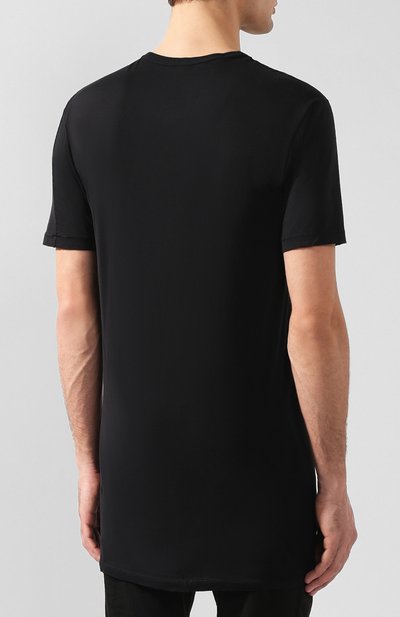 Хлопковая футболка 11 BY BORIS BIDJAN SABERI, арт. TS1/F-1101/DYE, фото 4