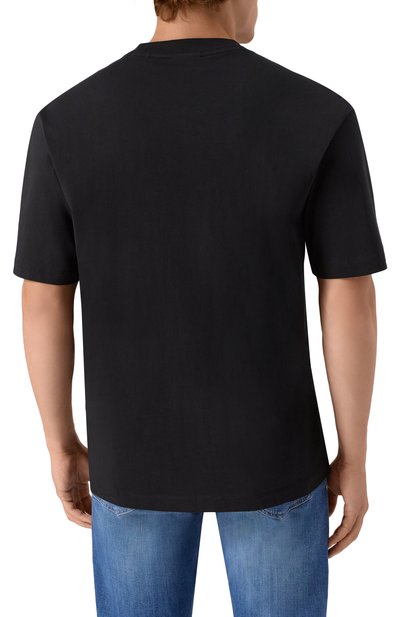 Хлопковая футболка HUGO BLUE, арт. 50543495, фото 4