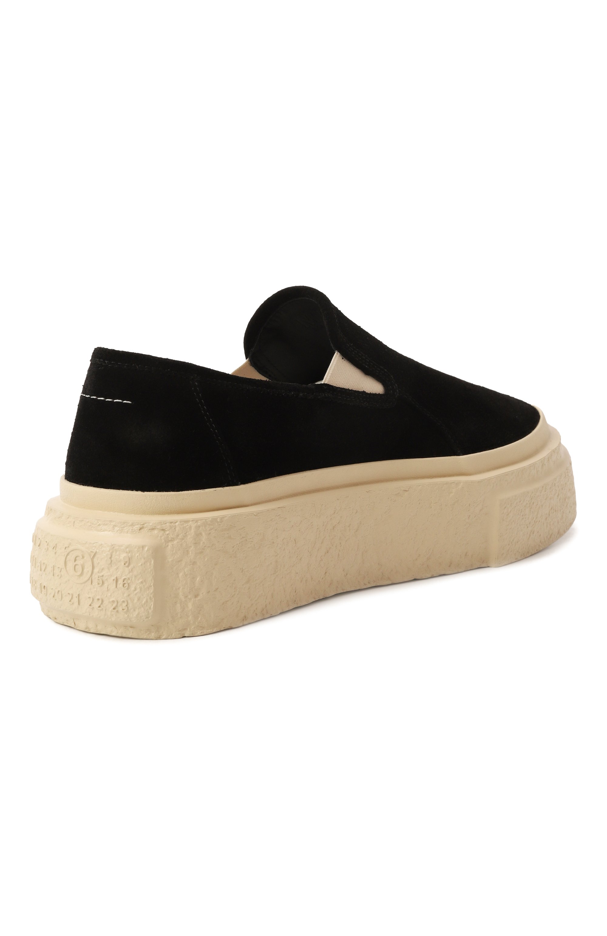 Замшевые слипоны MM6, арт. SH1WS0015/P5246, фото 5