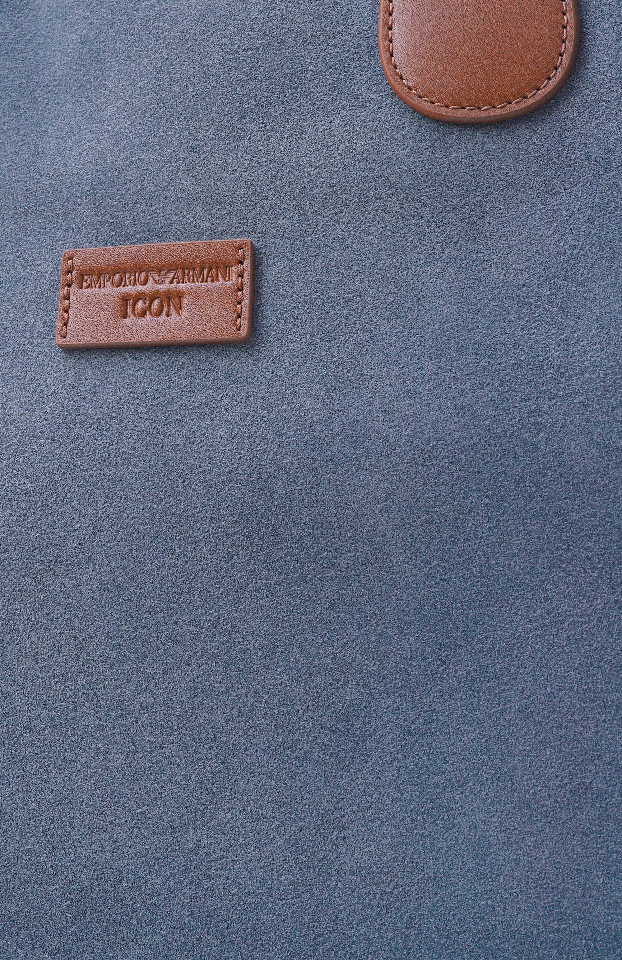 Сумка-тоут icon EMPORIO ARMANI голубого цвета по цене 99950 руб., арт. EM005885/AF25634, фото 5 Сумка-тоут icon EMPORIO ARMANI, арт. EM005885/AF25634, фото 5