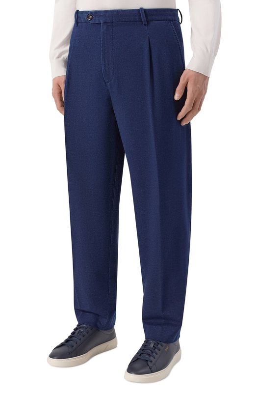 Хлопковые брюки Circolo 1901 CN5226 Синий  CN5226 Фото 3