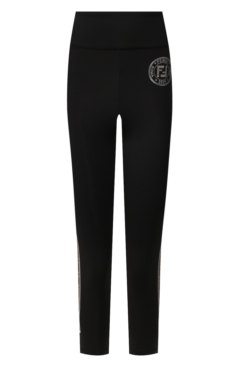 Легинсы FENDI черного цвета по цене 34900 руб., арт. FAB060 AB4A, фото 1 Легинсы FENDI, арт. FAB060 AB4A, фото 1