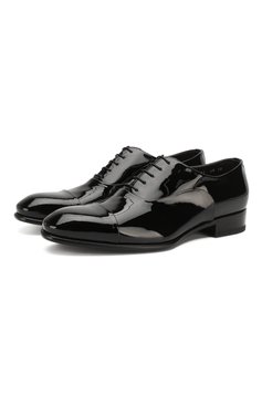 Кожаные оксфорды SANTONI, арт. MCCR12621BC3JVERN01, фото 1