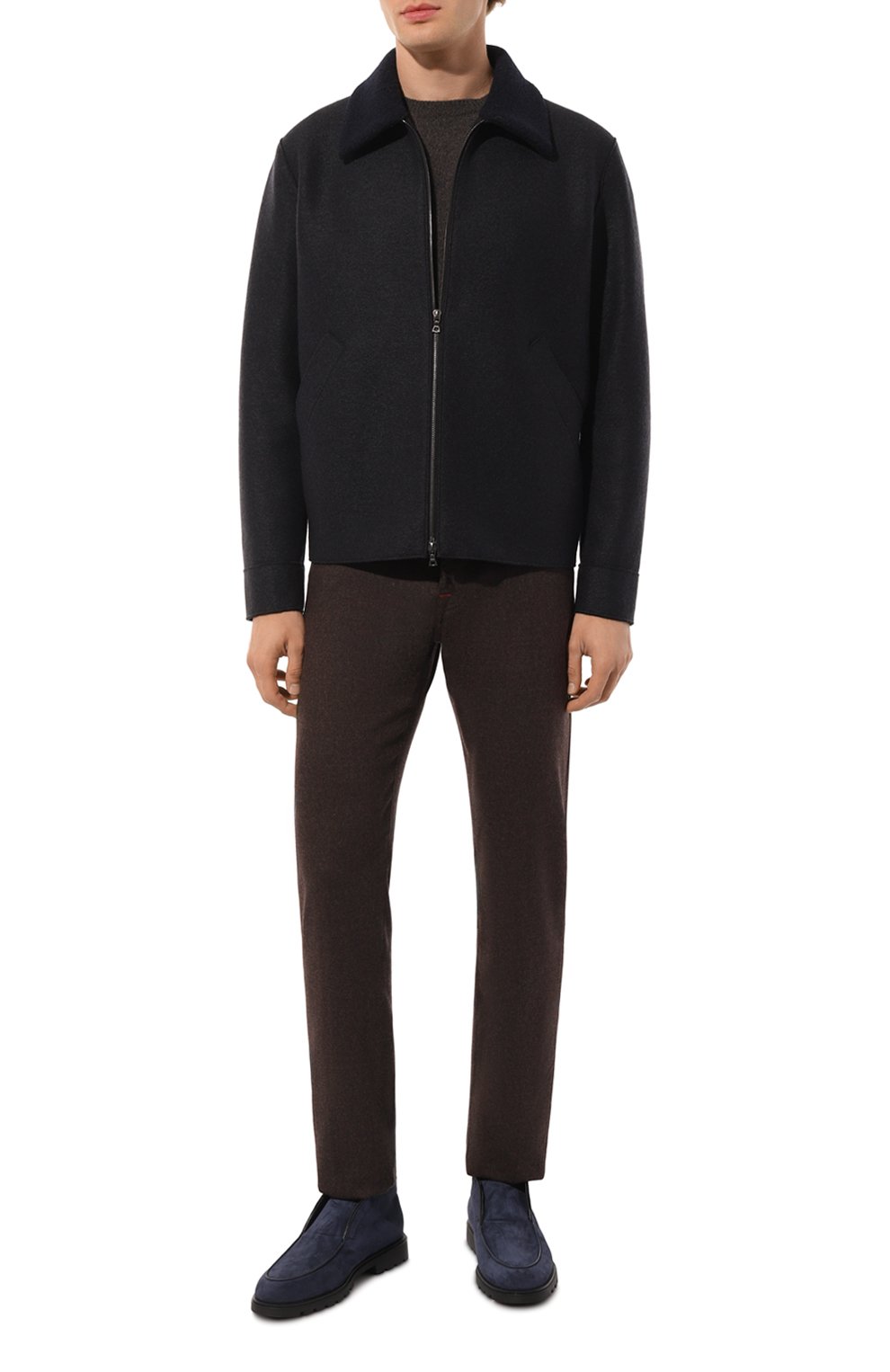 Шерстяные брюки KITON, арт. UPNJSK0123E07, фото 2