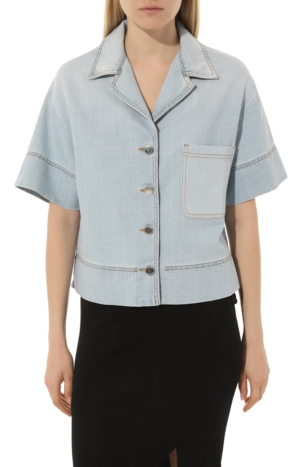 Джинсовая рубашка BEATRICE .B, арт. 23FE4979SSAND, фото 3