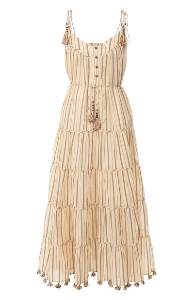 Женское хлопковое платье ZIMMERMANN, арт. 6056DSUR