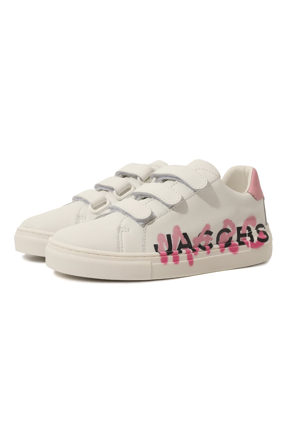 Кожаные кеды MARC JACOBS (THE) детские белого цвета — купить в интернет ...