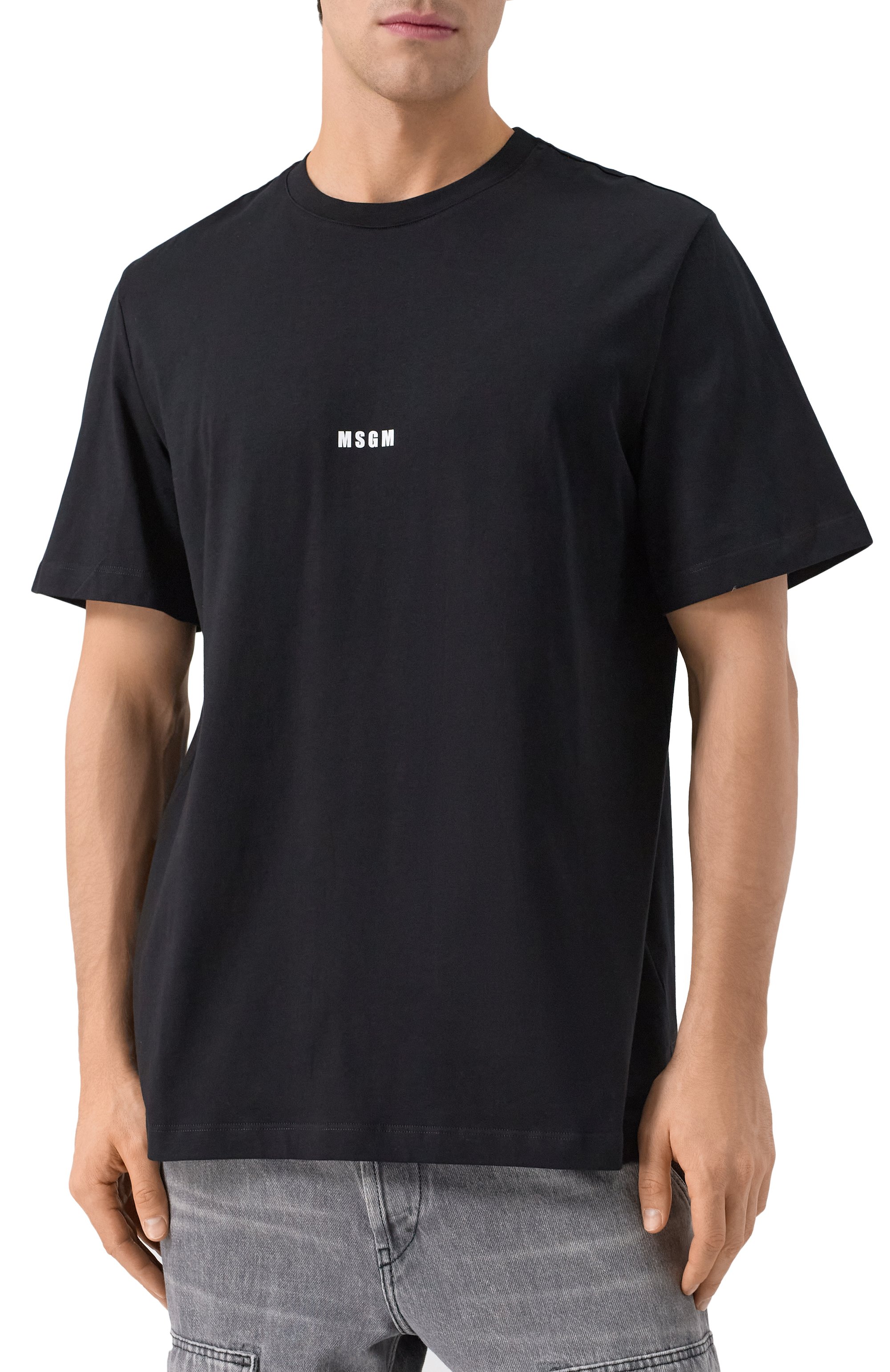 Хлопковая футболка MSGM, арт. 2000MM500 200002, фото 3