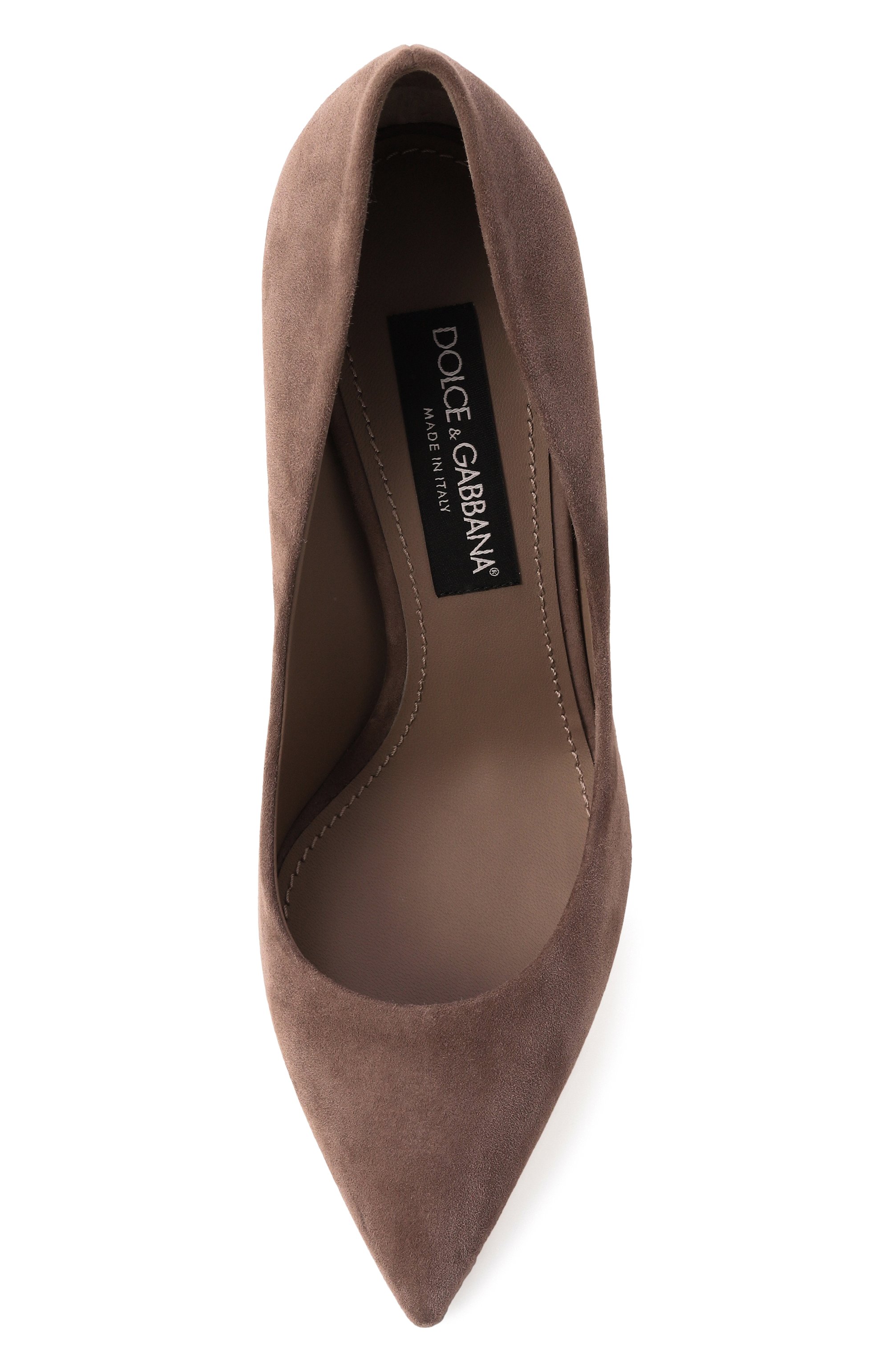 Замшевые туфли cardinale 90 DOLCE & GABBANA, арт. CD1840/B1275, фото 6