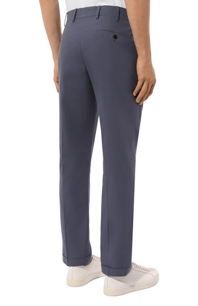 Хлопковые брюки PRADA, арт. SPD91-1BJ2-F0AFC-172, фото 4