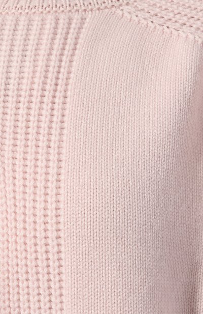Кашемировый пуловер SASUPHI светло-розового цвета по цене 155000 руб., арт. W24607, фото 5 Кашемировый пуловер SASUPHI, арт. W24607, фото 5
