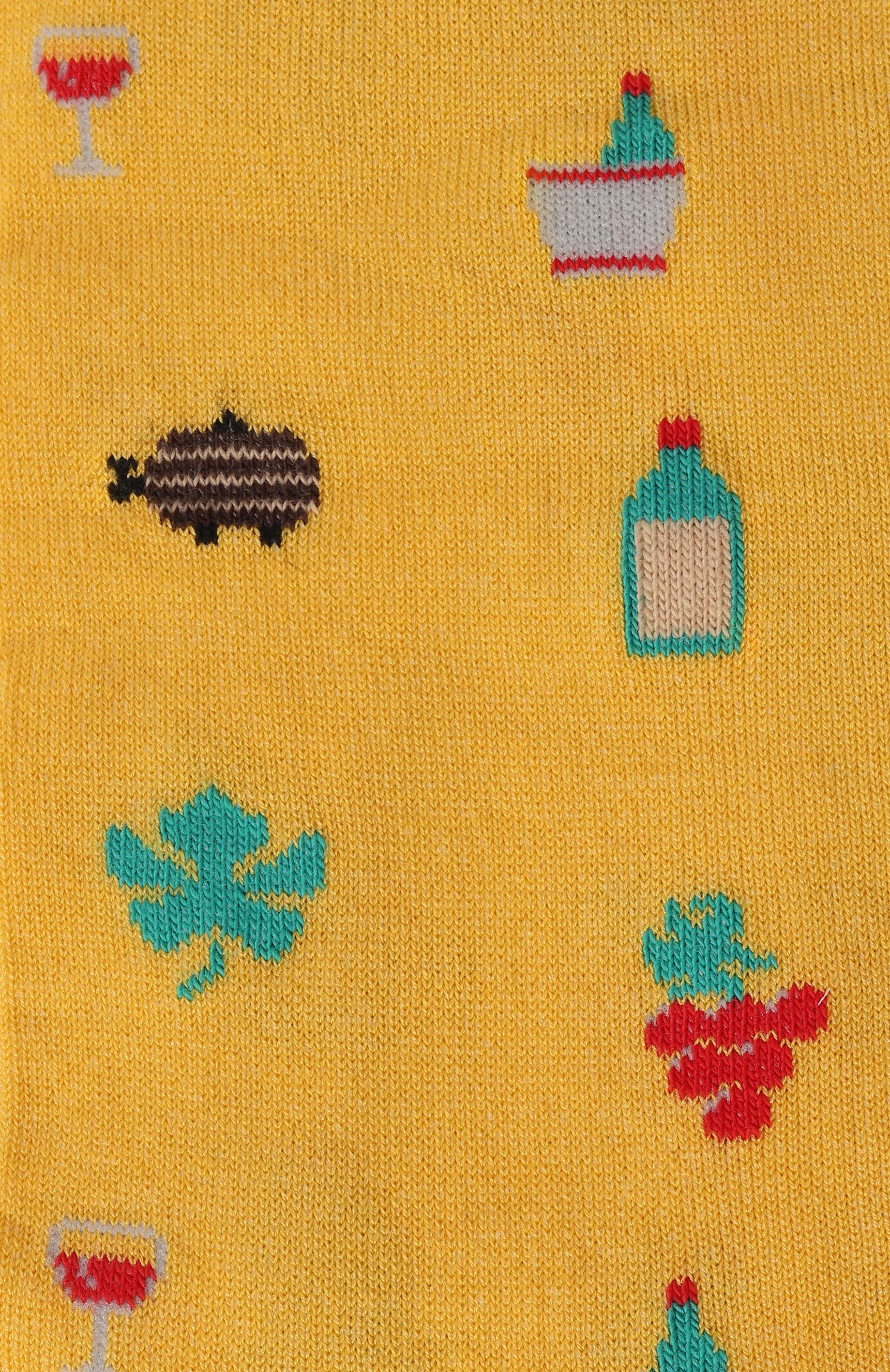 Хлопковые носки FEFE` желтого цвета по цене 3845 руб., арт. SH0RT S0CKS/S0VENDEMMIA8C-U, фото 2 Хлопковые носки FEFE`, арт. SH0RT S0CKS/S0VENDEMMIA8C-U, фото 2