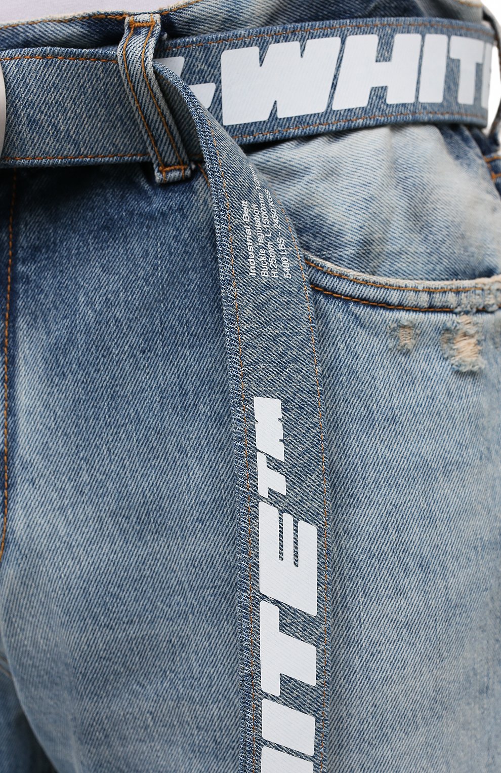 Джинсы OFF-WHITE, арт. 0MYA005S21DEN004, фото 5