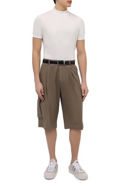 Хлопковые шорты DRIES VAN NOTEN, арт. 221-020937-4030, фото 2