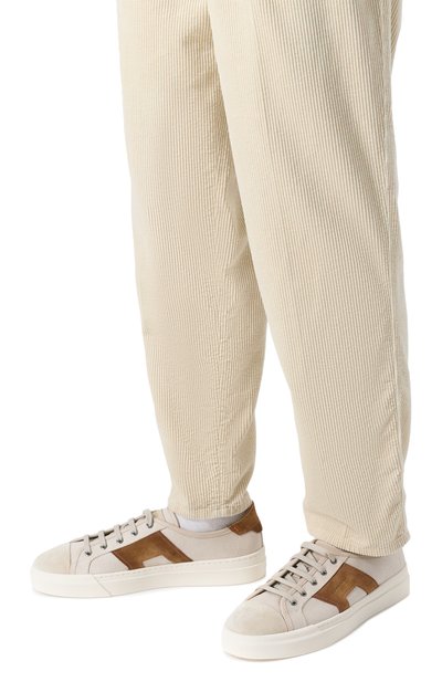 Комбинированные кеды gloria SANTONI, арт. MBGG22075PNNGRBY, фото 3