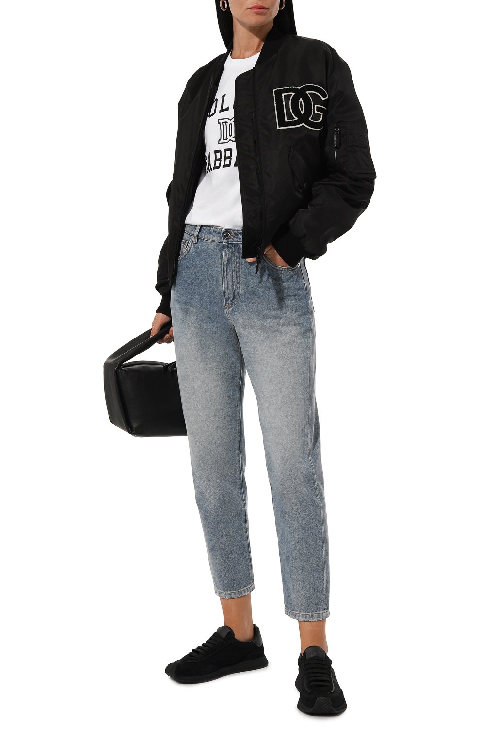 Комбинированные кроссовки dg cushion DOLCE & GABBANA, арт. CK2288/A5355, фото 2