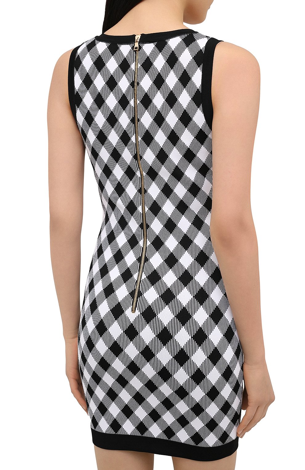 Платье из вискозы BALMAIN, арт. VF16057/K213, фото 4