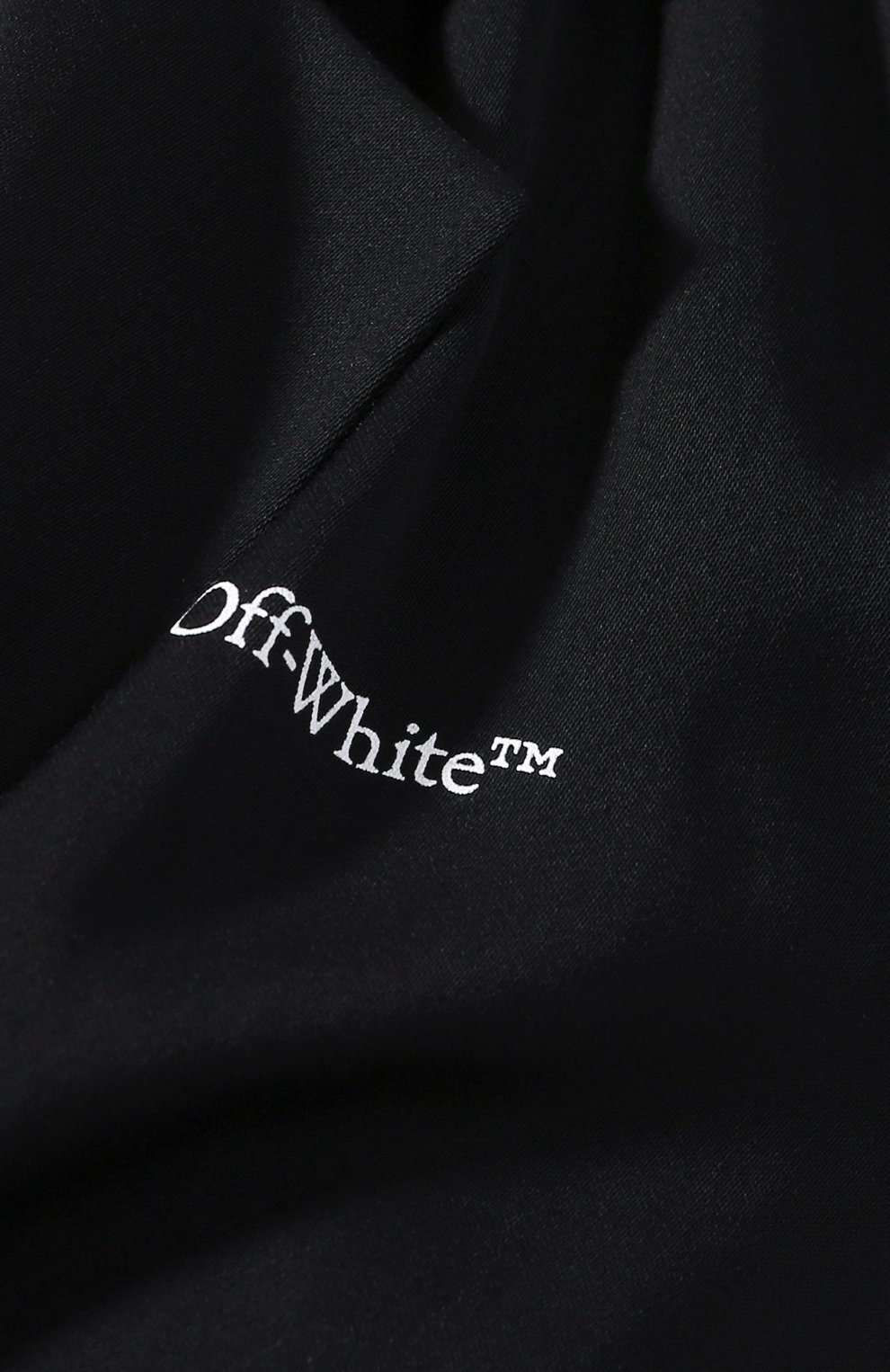Жакет из вискозы OFF-WHITE черного цвета по цене 126000 руб., арт. 0WEF042S20FAB0021000, фото 5 Жакет из вискозы OFF-WHITE, арт. 0WEF042S20FAB0021000, фото 5