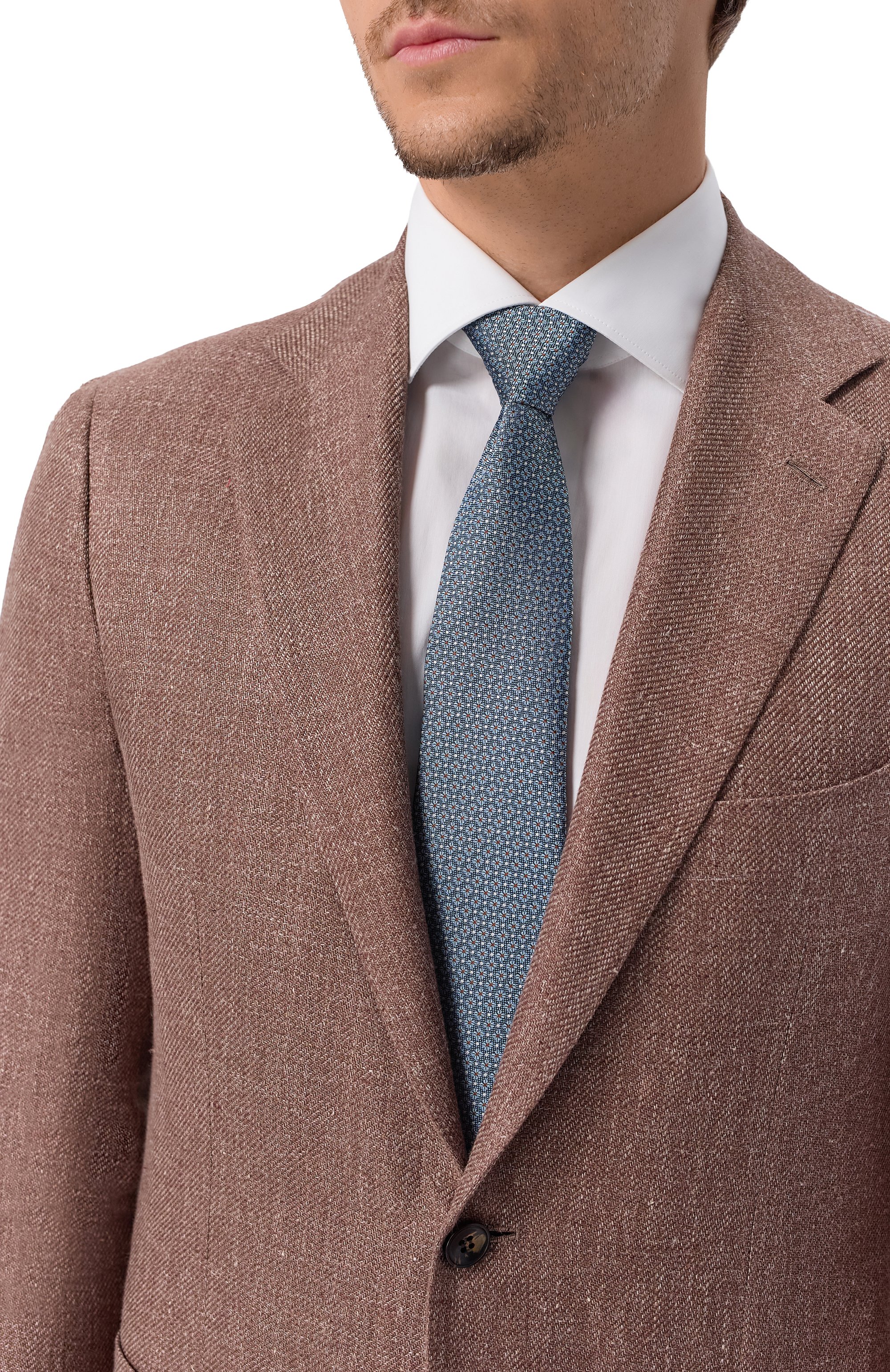 Шелковый галстук CANALI, арт. 82/HJ04484, фото 2