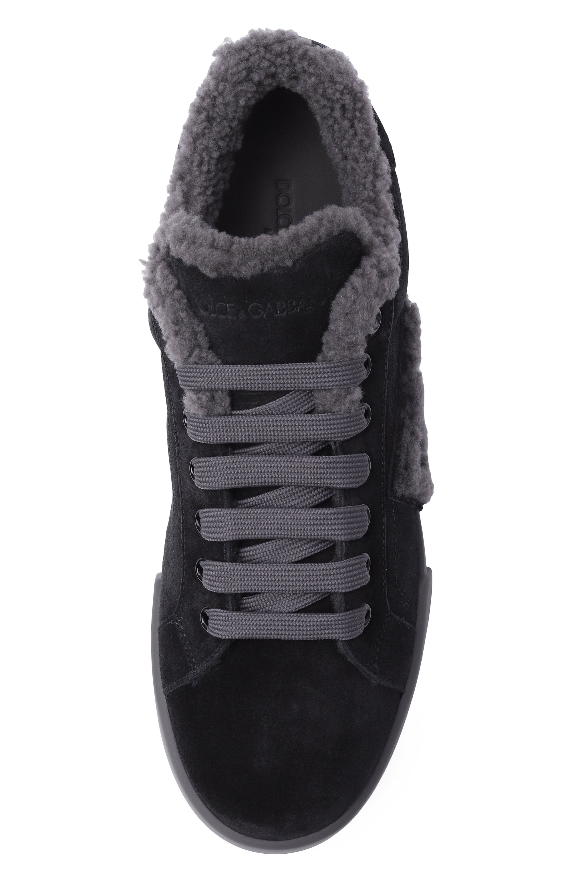 Замшевые кеды portofino light DOLCE & GABBANA, арт. CK2374/AJ222, фото 6