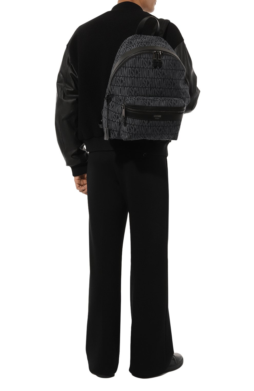 Рюкзак MOSCHINO темно-серого цвета по цене 89950 руб., арт. A7605/8274, фото 7 Рюкзак MOSCHINO, арт. A7605/8274, фото 7