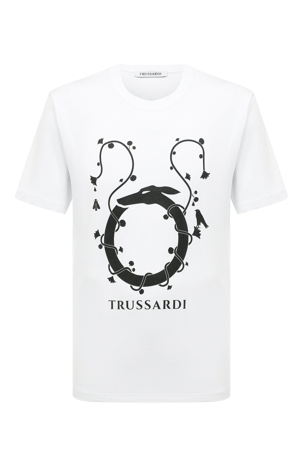 Хлопковая футболка TRUSSARDI, арт. 52T00751-1T005381, фото 1