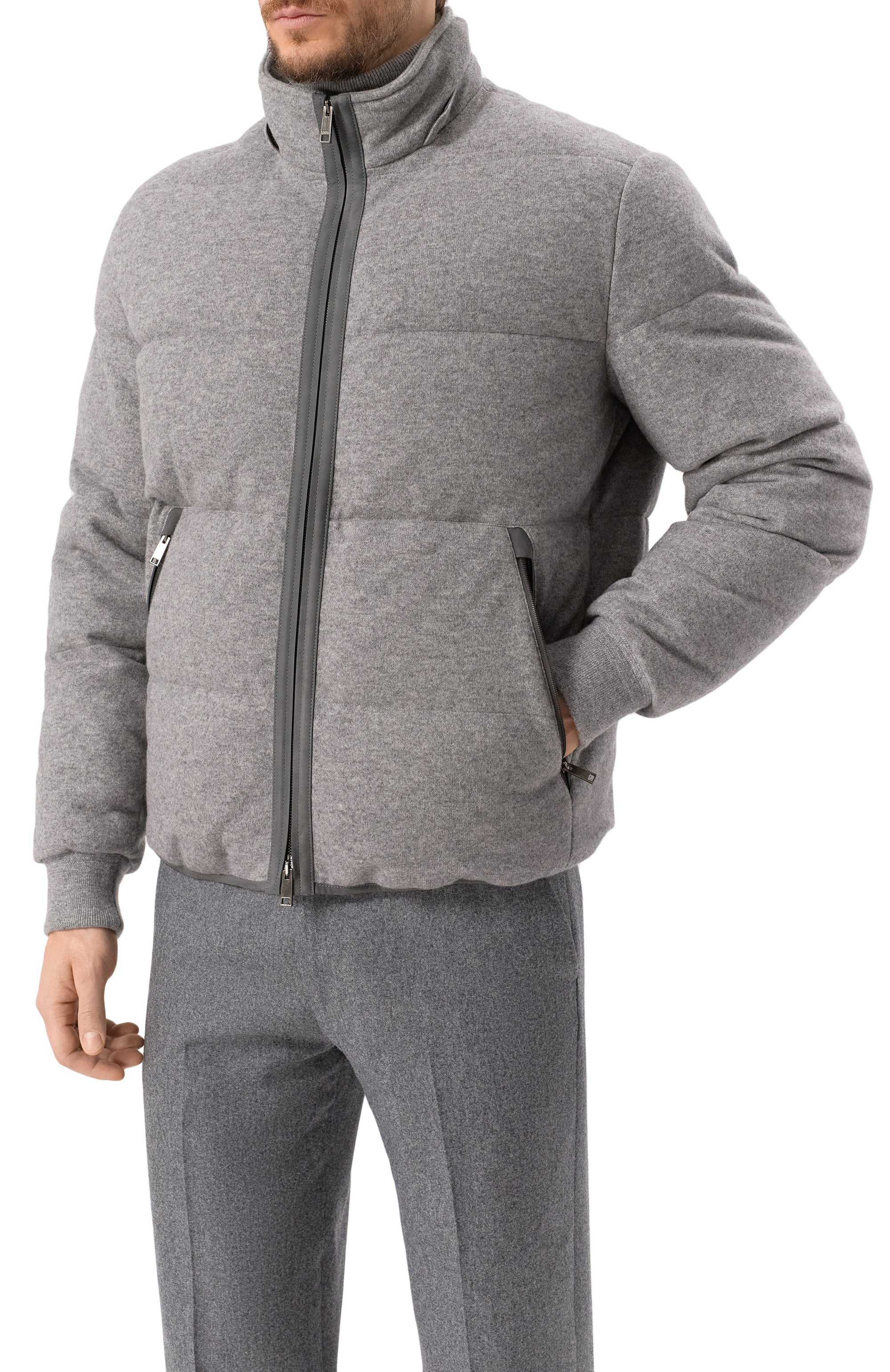 Кашемировый пуховик ZEGNA, арт. E102/UET48A8, фото 3