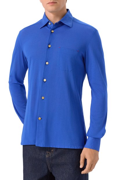 Хлопковая сорочка KITON, арт. UMCNERH08837, фото 3