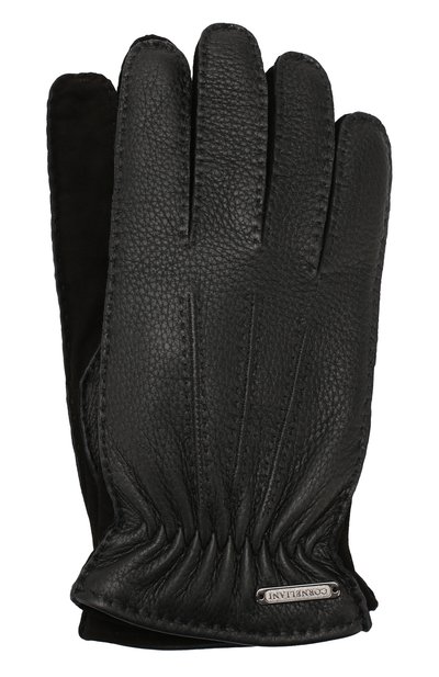 Кожаные перчатки CORNELIANI, арт. 84Q304-9820585/00, фото 1
