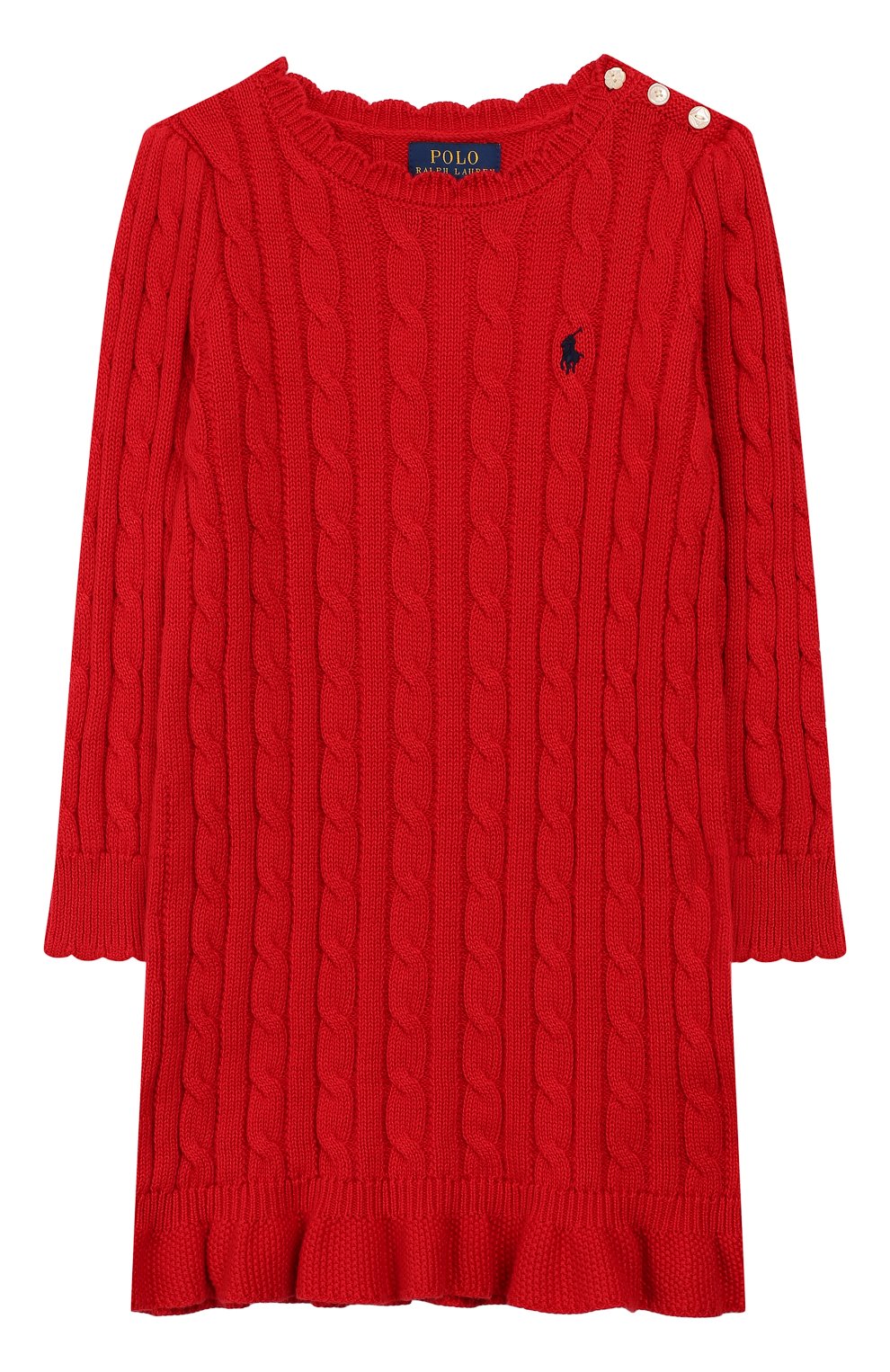 Хлопковое платье POLO RALPH LAUREN, арт. 312758407, фото 1