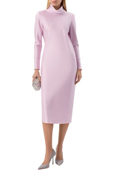 Атласное платье DOROTHEE SCHUMACHER, арт. 348504, фото 2