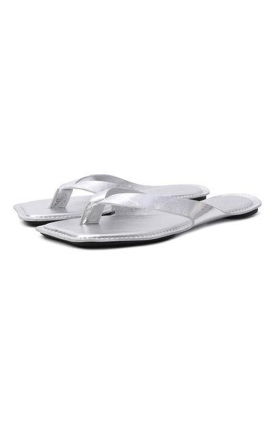 Женские кожаные шлепанцы anatomic MM6, арт. S66WP0119/P7703