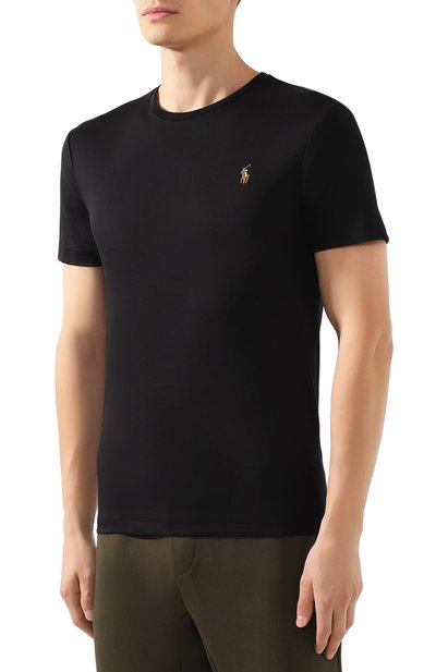 Хлопковая футболка POLO RALPH LAUREN, арт. 710740727, фото 3