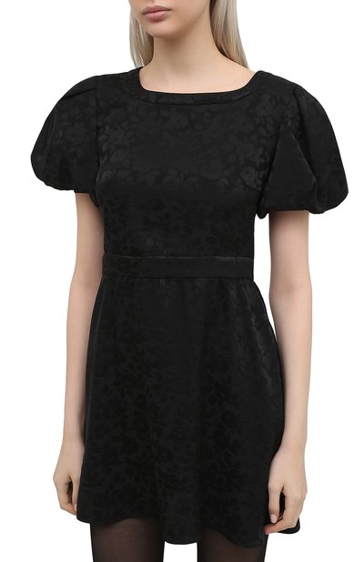 Шелковое платье SAINT LAURENT, арт. 647954/Y7B33, фото 3