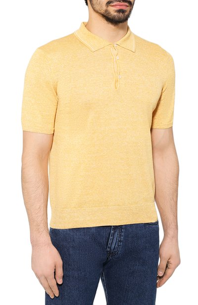 Поло изо льна и хлопка FIORONI, арт. MK20701C1, фото 3