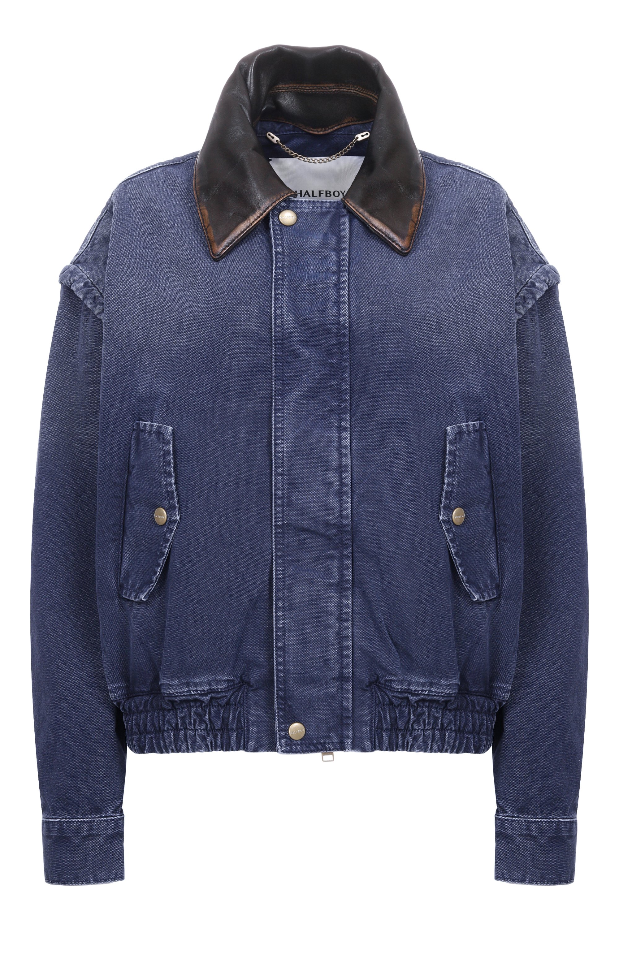 Джинсовая куртка HALFBOY, арт. HS261W0158 CV002/JET SET B0MBER, фото 1